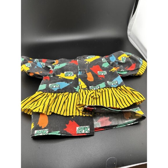 Vtg Cabbage Patch Kids Doll Designer Line Black Yellow CPK Dress Transitional - Picture 3 of 7